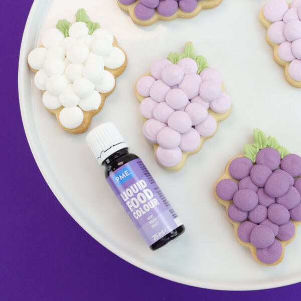 Naturalny Barwnik spożywczy w PŁYNIE 25 ml PME VIOLET