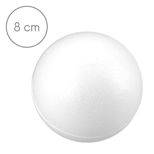 KULE STYROPIANOWE 8 CM