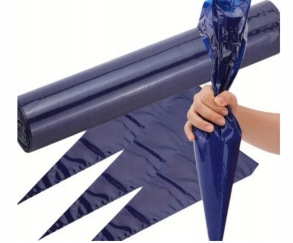 Worki/Rękawy cukiernicze 52 cm do dekoracji na rolce 50 szt - obrazek 2
