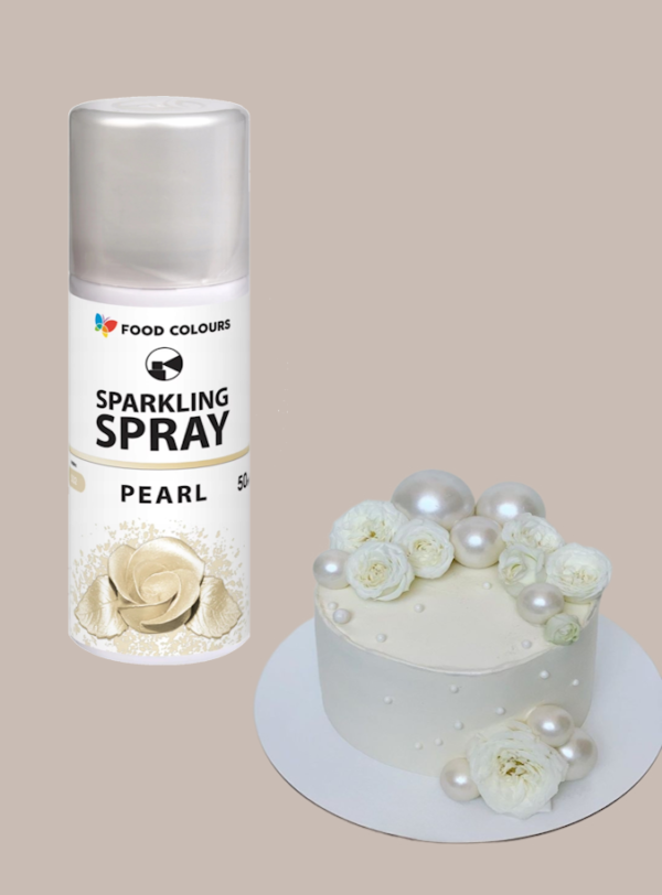 Barwnik w sprayu New Pearl Food Colours 50ml