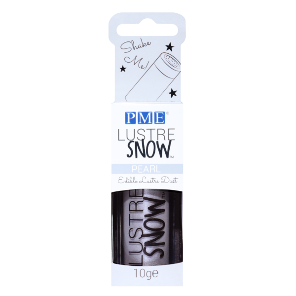 Pył brokatowy LUSTER SNOW PEARL 10g PME - obrazek 3