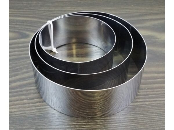 Zestaw Form stalowych okrągłych 3 szt - 8cm 10cm 12cm - obrazek 2