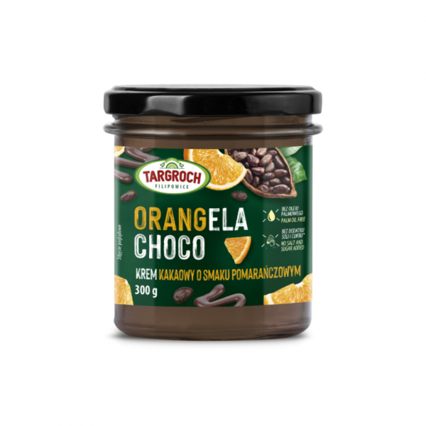 Krem ORANGELA CHOCO o smaku pomarańczowym 300g