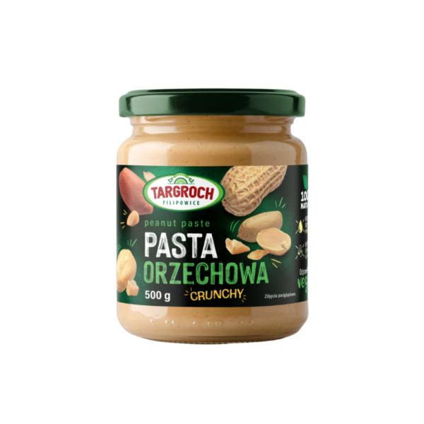 Pasta orzechowa - crunchy (500 g) Targroch