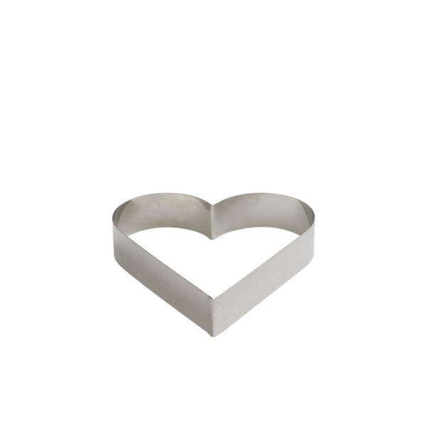 Opaska/Forma stalowa SERCE 10xh4,5 cm Decora 1 szt - obrazek 2
