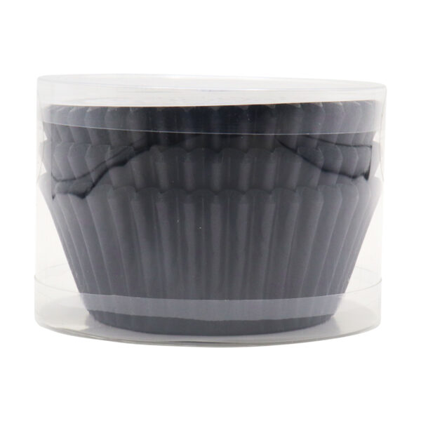 Papilotki Czarne papierowe do muffinek PME 60 szt - obrazek 3
