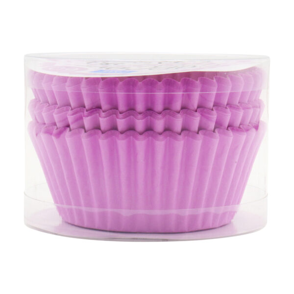 Papilotki Fioletowe papierowe do muffinek PME 60 szt - obrazek 3