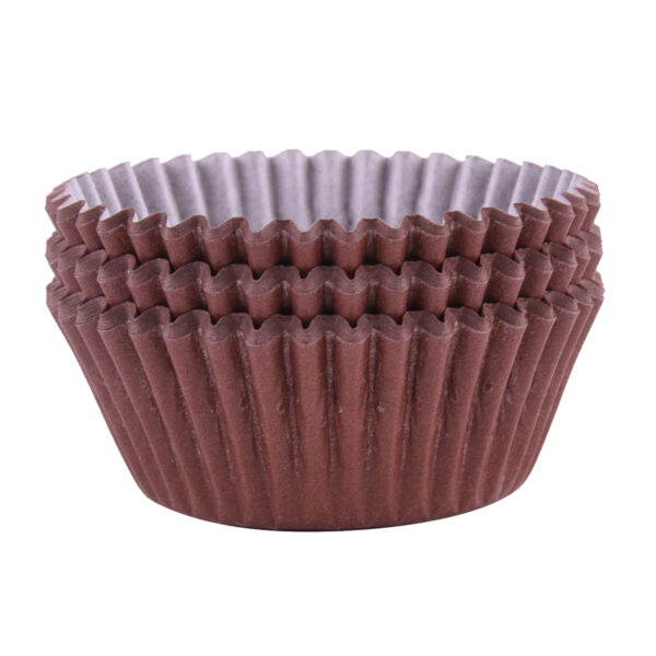Papilotki Brązowe papierowe do muffinek PME - 60szt - obrazek 5