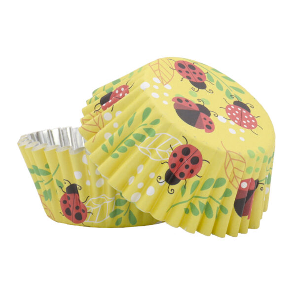 PAPILOTKI  do muffinek/babeczek BIEDRONKI  30szt