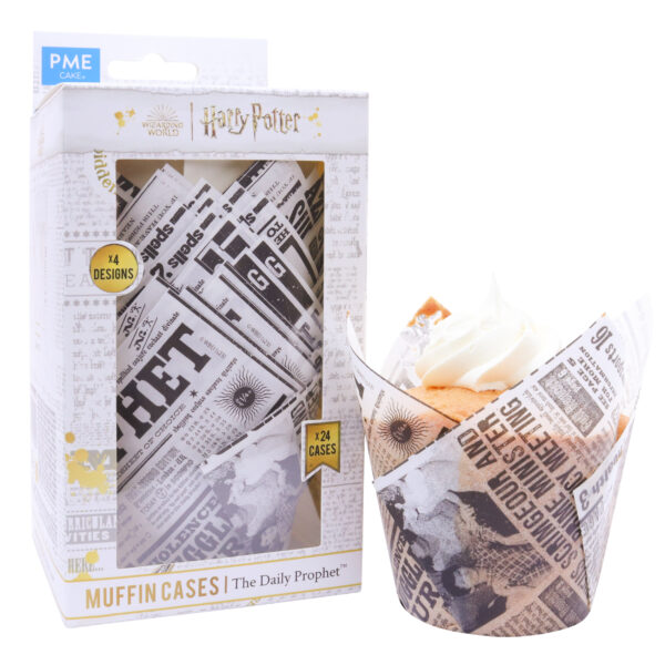 Papilotki do muffinkek Tulipany Harry Potter 24szt