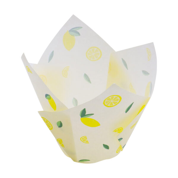 Papilotki do muffinek Tulipany "w Lemony"24szt PME - obrazek 4