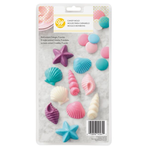 Forma plastikowa do czekoladek muszle - Wilton