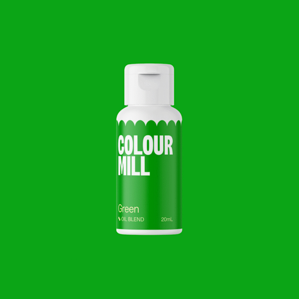 Colour Mill Barwnik do mas tłustych Green 20ml
