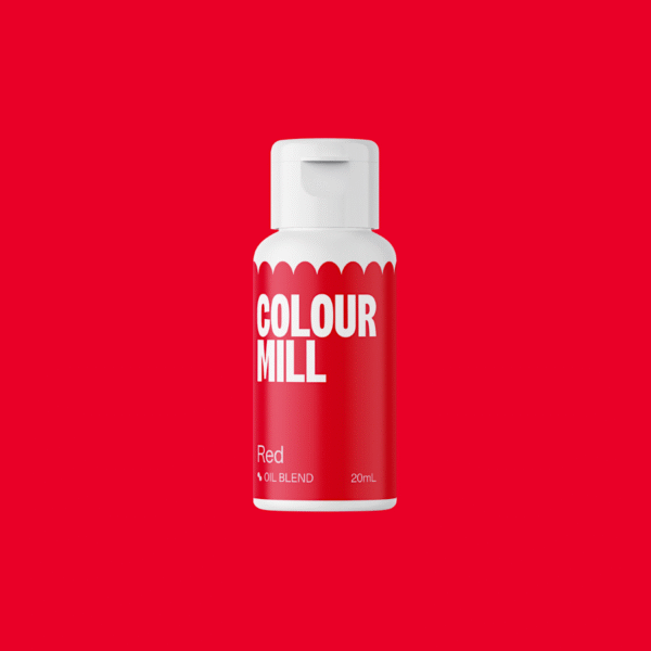 Colour Mill Barwnik do mas tłustych Red 20ml