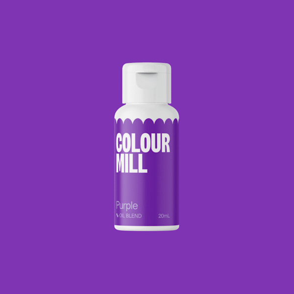 Colour Mill Barwnik do mas tłustych Purple 20ml - obrazek 3