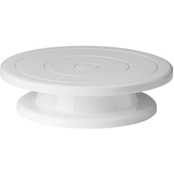 Patera obrotowa na tort 28cm z silikonowym  brzegiem