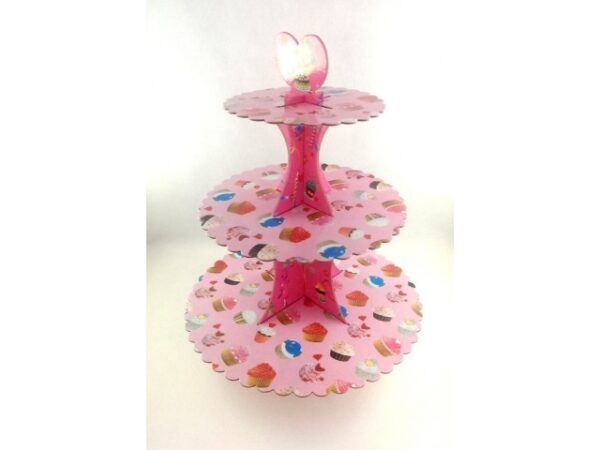 PATERA SKłADANA PAPIEROWA do muffinek - obrazek 2