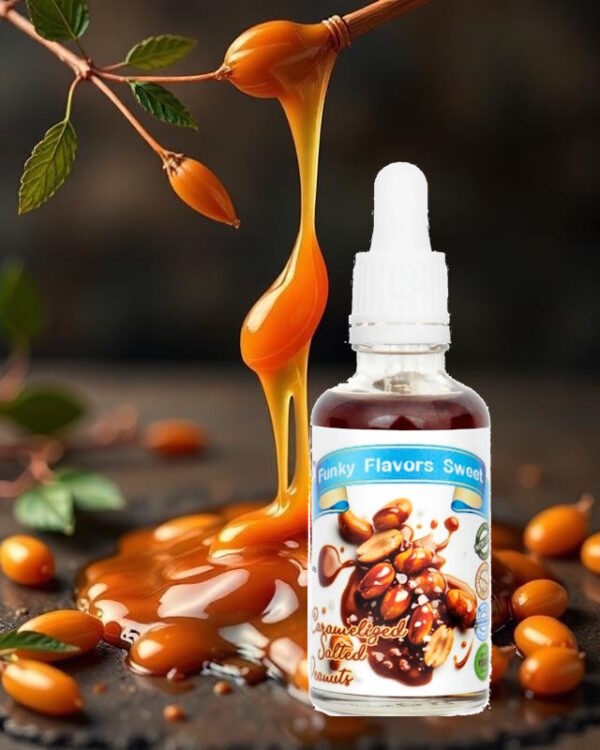 Funky Flavors Orzeszki w Karmelu z so 50ml Aromat słodzony