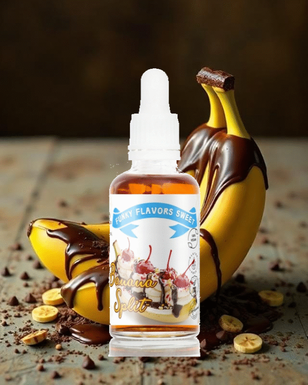 Funky Flavors Sweet Banana Split  50ml Aromat słodzony
