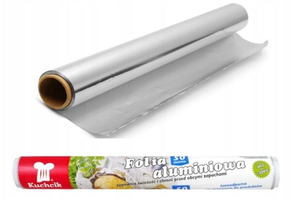 Folia aluminiowa spożywcza gastronomiczna 50 m