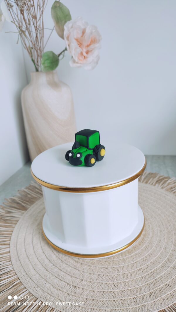 Figurka cukrowa 3D TRAKTOR 1 szt - obrazek 3