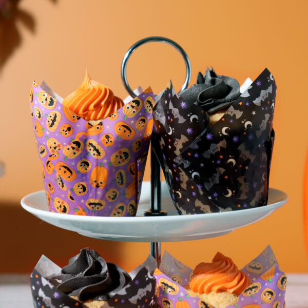 Papilotki TULIPANOWE NA Muffiny HALLOWEEN Pme - obrazek 2