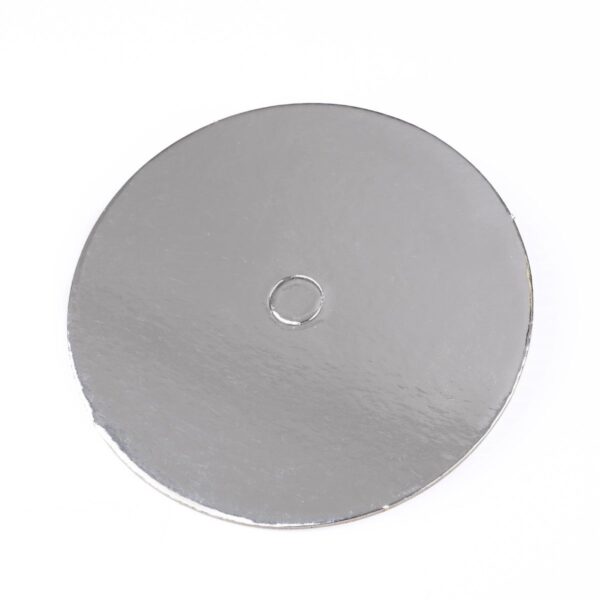 Podkładka pod piętro LOYAL srebrna 15 cm, 10 szt.