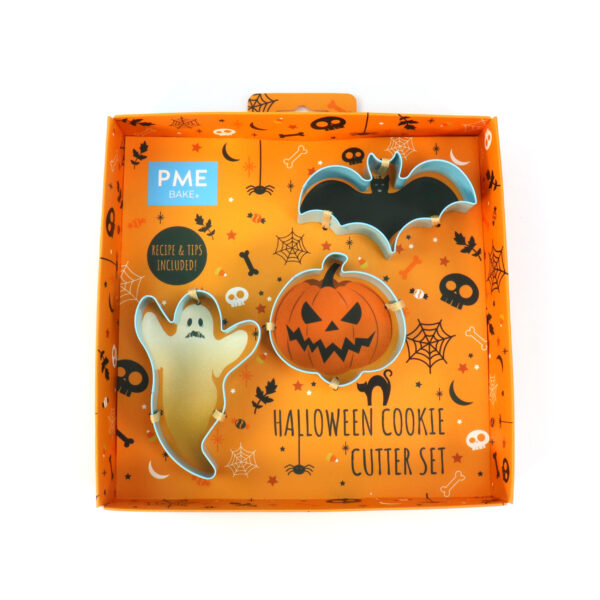 Wykrawacze do ciastek masy cukrowej Halloween, Pme