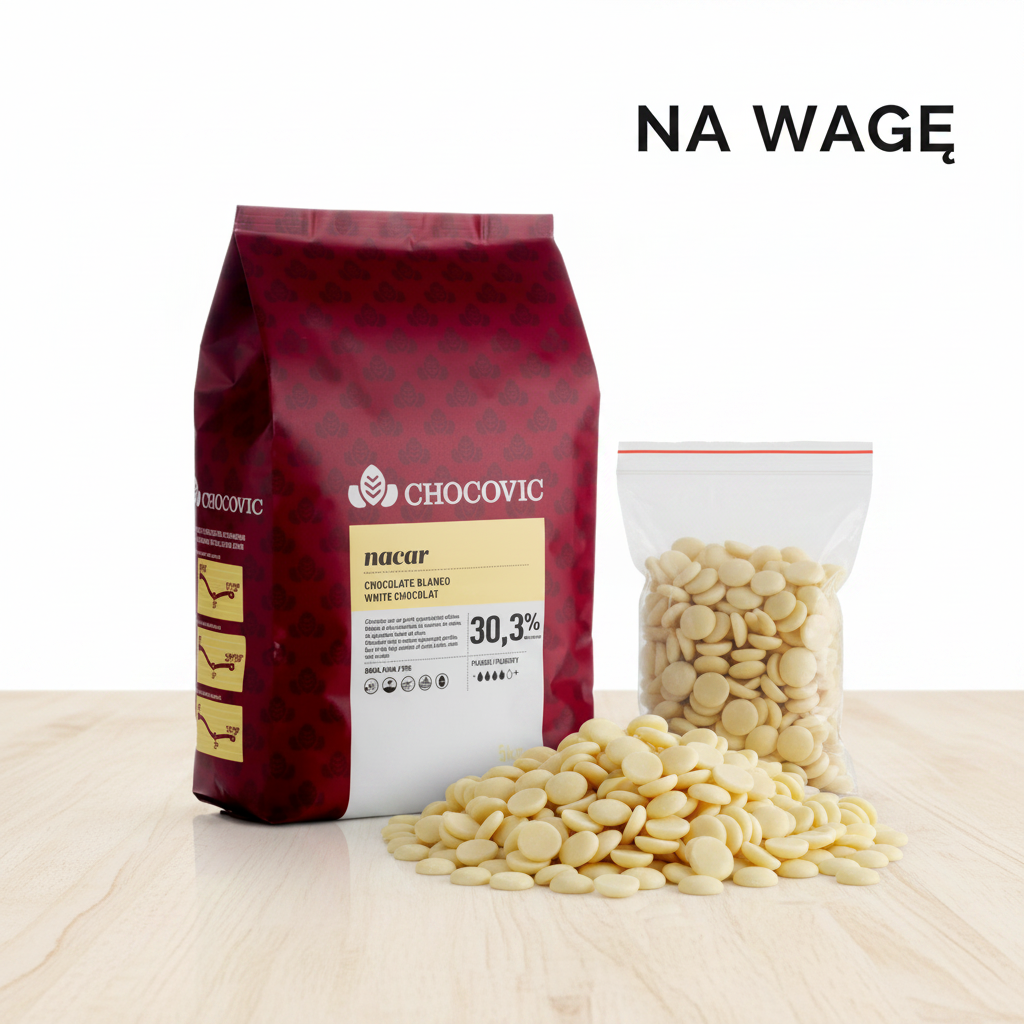 Czekolada Biała Nacar 30,4% 0,250g