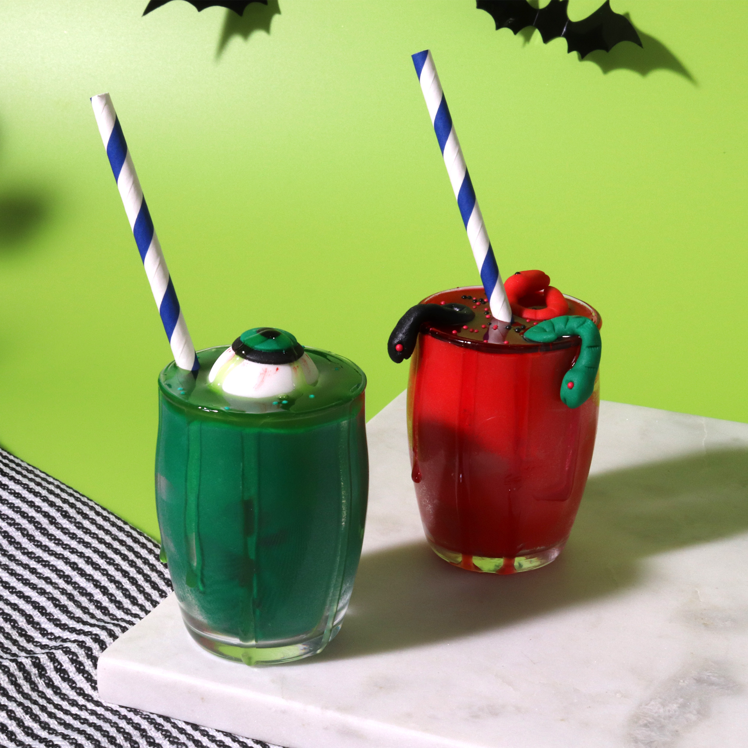 Jadalny slime halloweenowy - Dekoracje tortów i ciast - obrazek 4