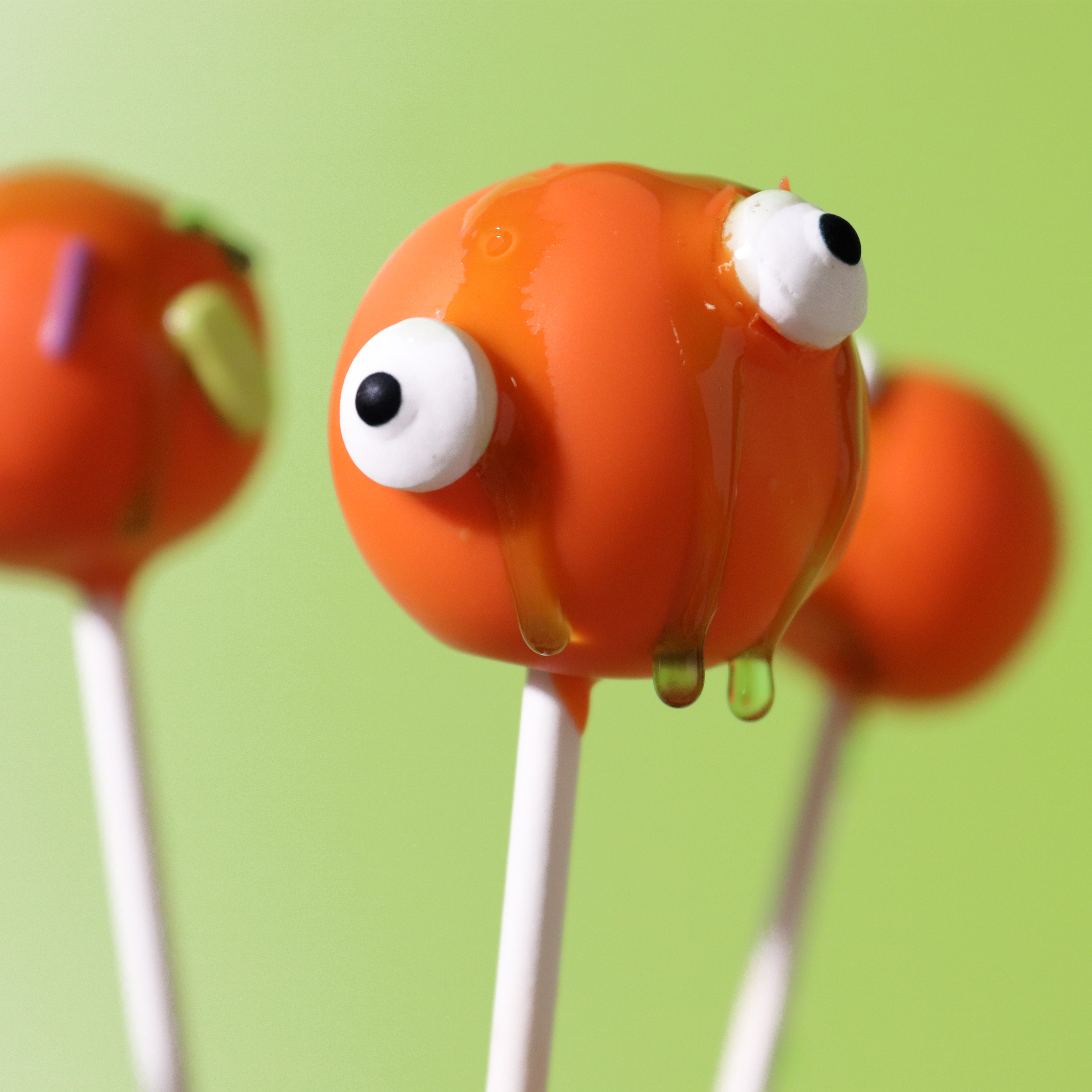 Jadalny slime halloweenowy - Dekoracje tortów i ciast - obrazek 3
