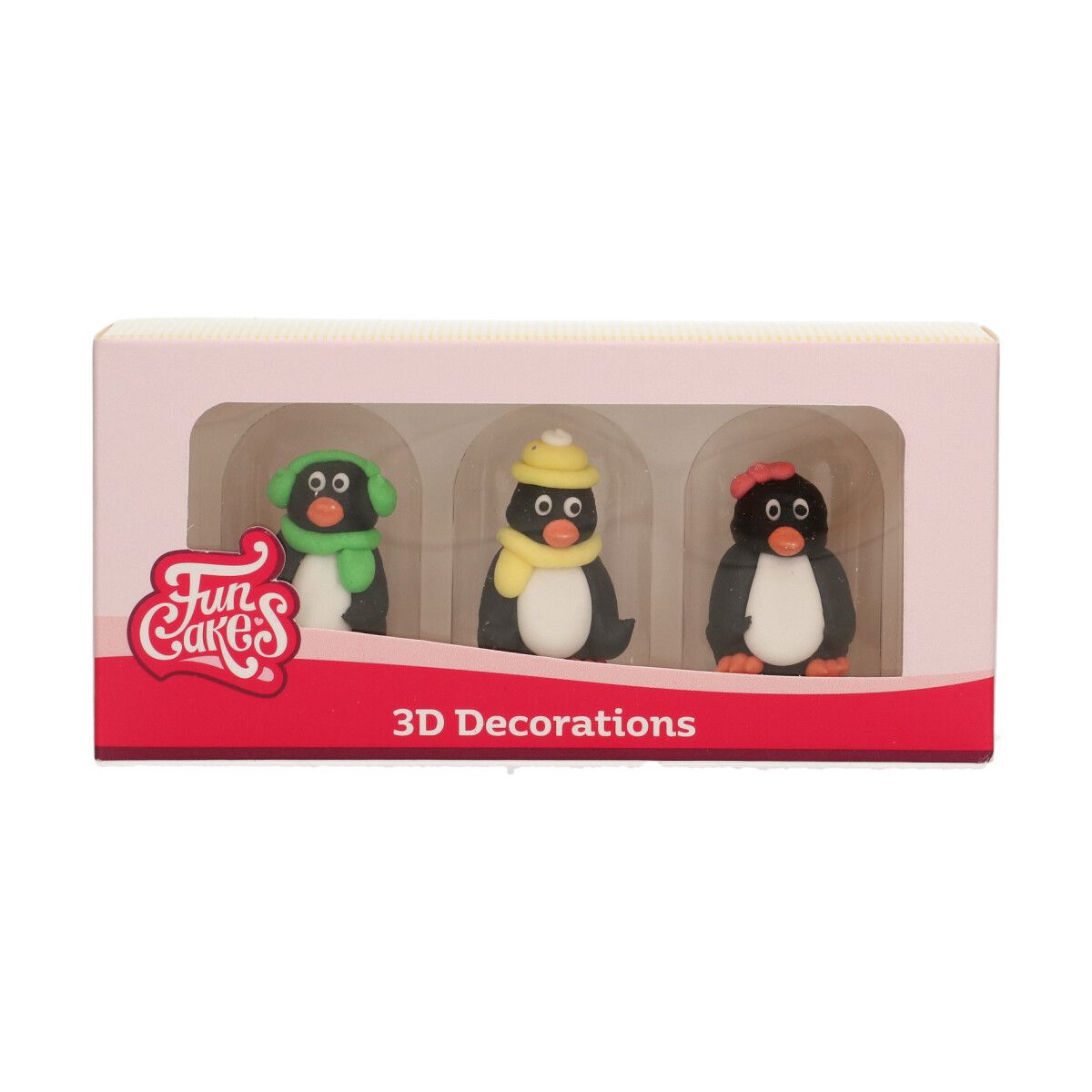 FunCakes Dekoracje cukrowe Świąteczne figurki 3 szt